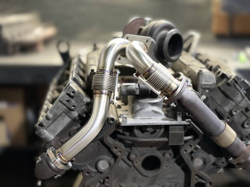 MPP 6.0L POWER STROKE T4 NON VGT TURBO KIT